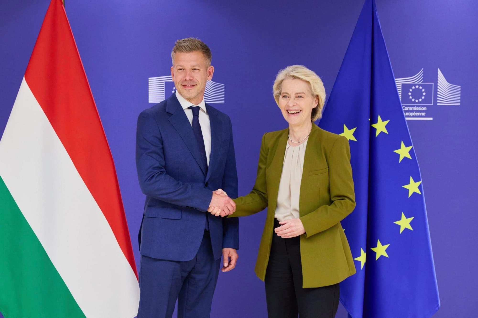 Von der Leyen fog beszédet mondani október 23-án Budapesten
