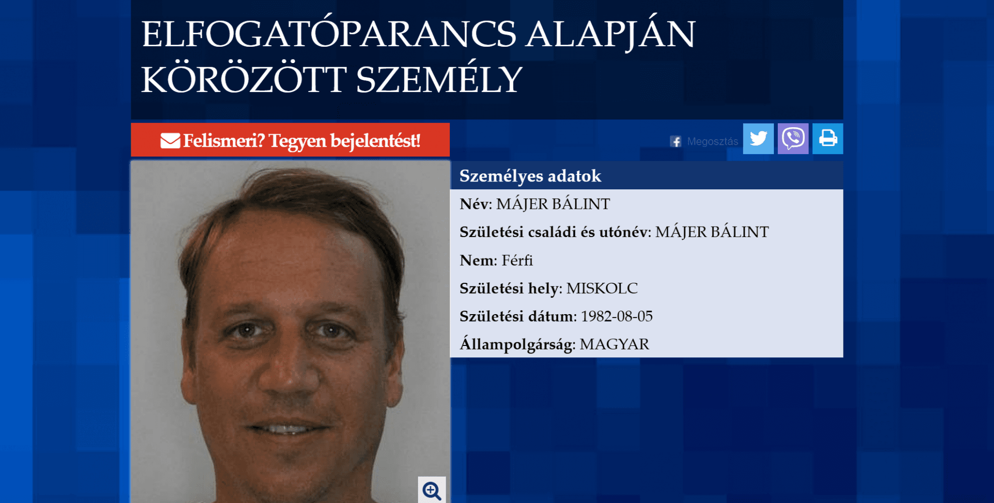 Elfogatóparancsot adtak ki a lélegeztetőgép-biznisz egyik főszereplője, Majer Bálint ellen