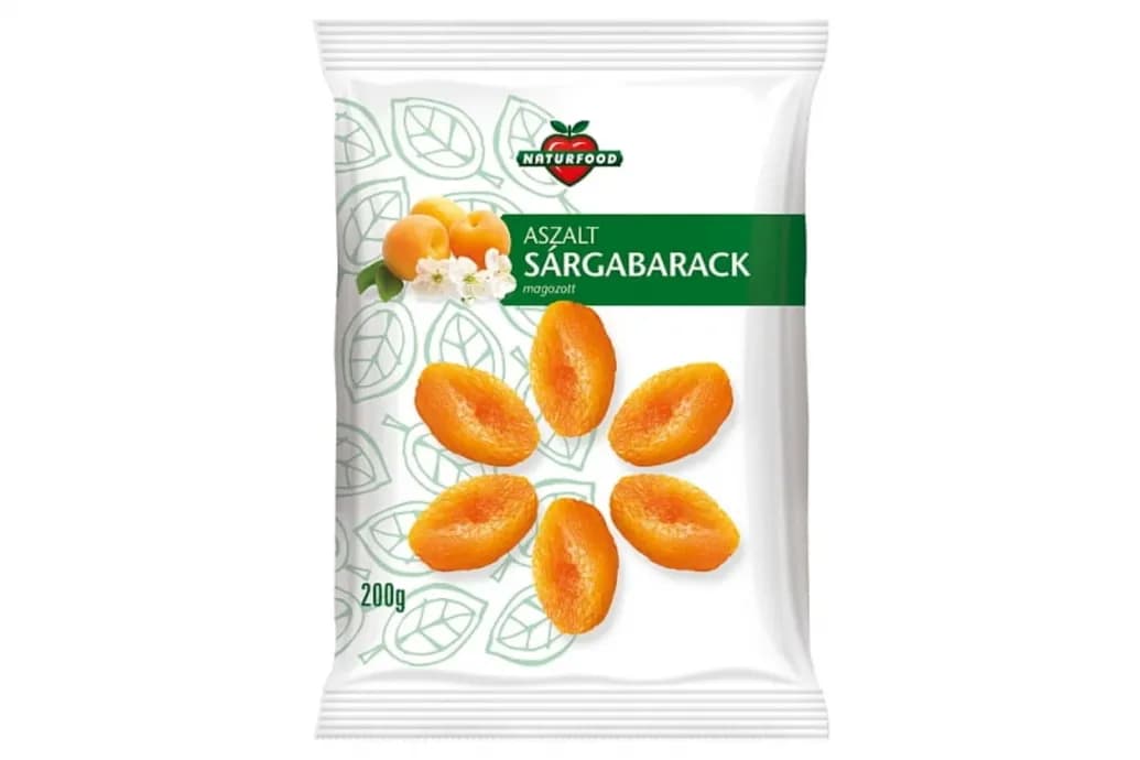 Aszalt sárgabarackot hív vissza a Nébih