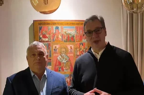 „A barátok mindig barátok maradnak” – apja házában fogadta Aleksandar Vučić Orbán Viktort