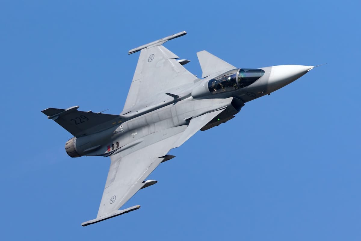 Lezuhant a Honvédség egyik Gripenje