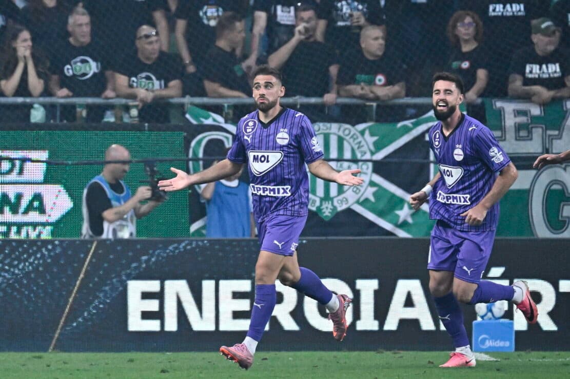 Győzelemmel felérő döntetlent játszott az Újpest a Ferencvárossal