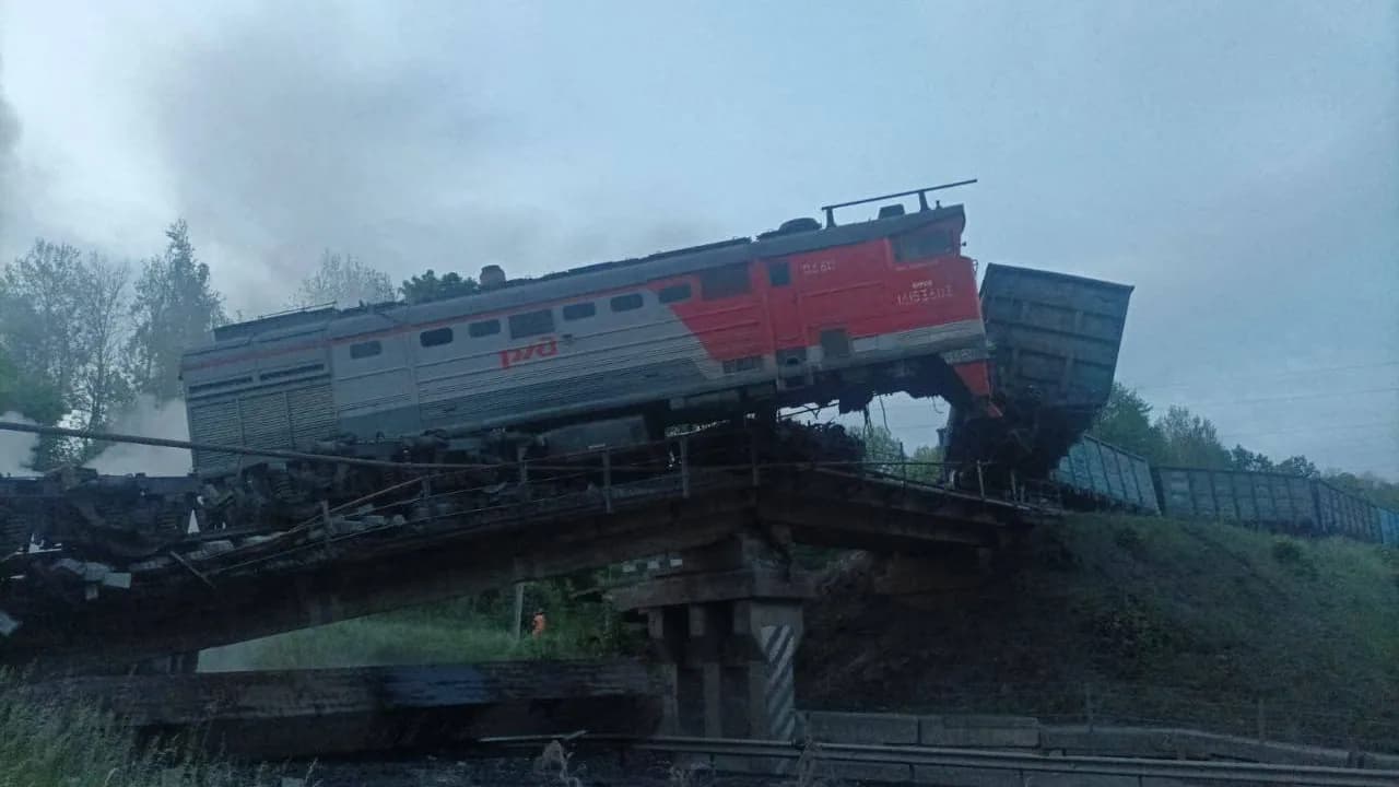 Az orosz erők csapást mértek Ukrajna vasúti hálózatára