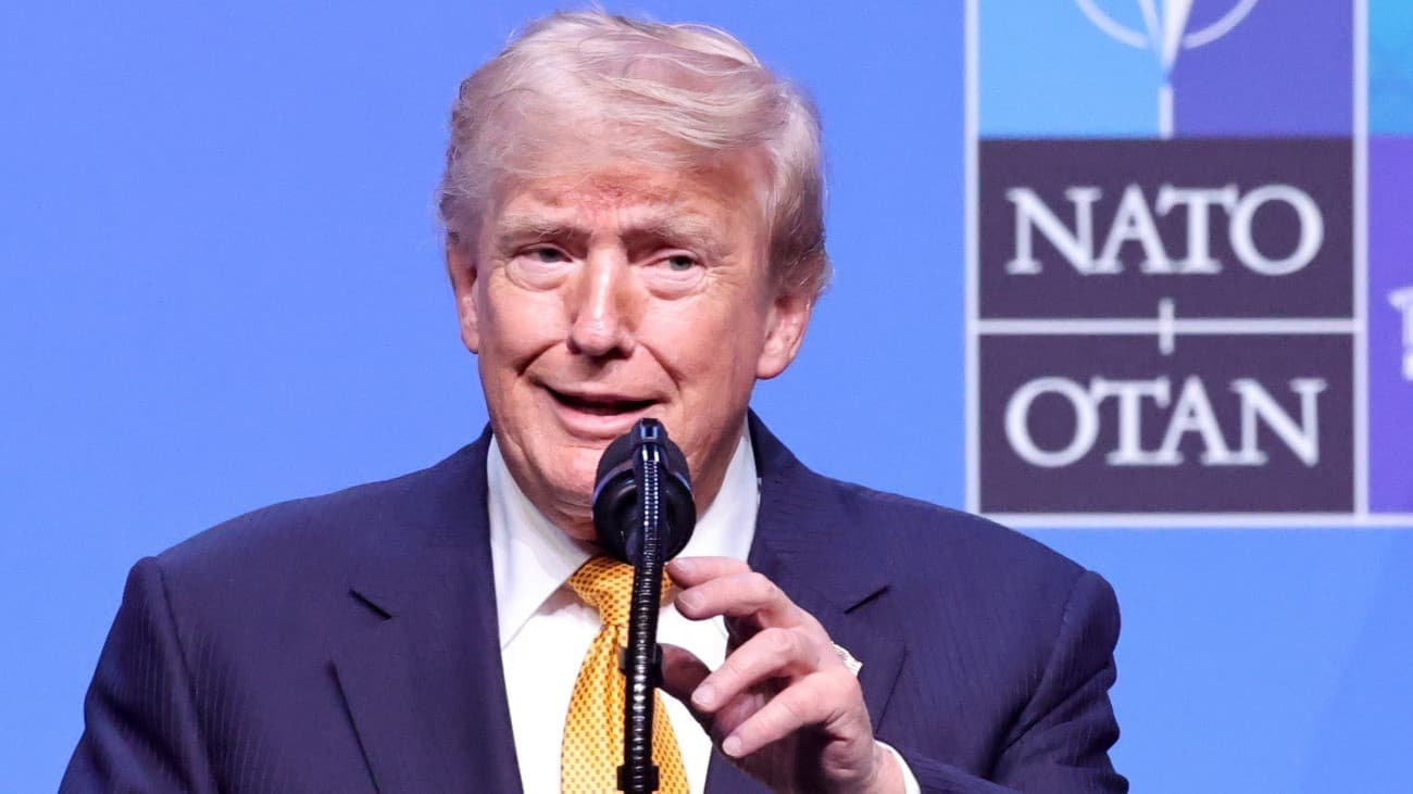 Donald Trump elmagyarázta „lopakodó” reptéri manőverét