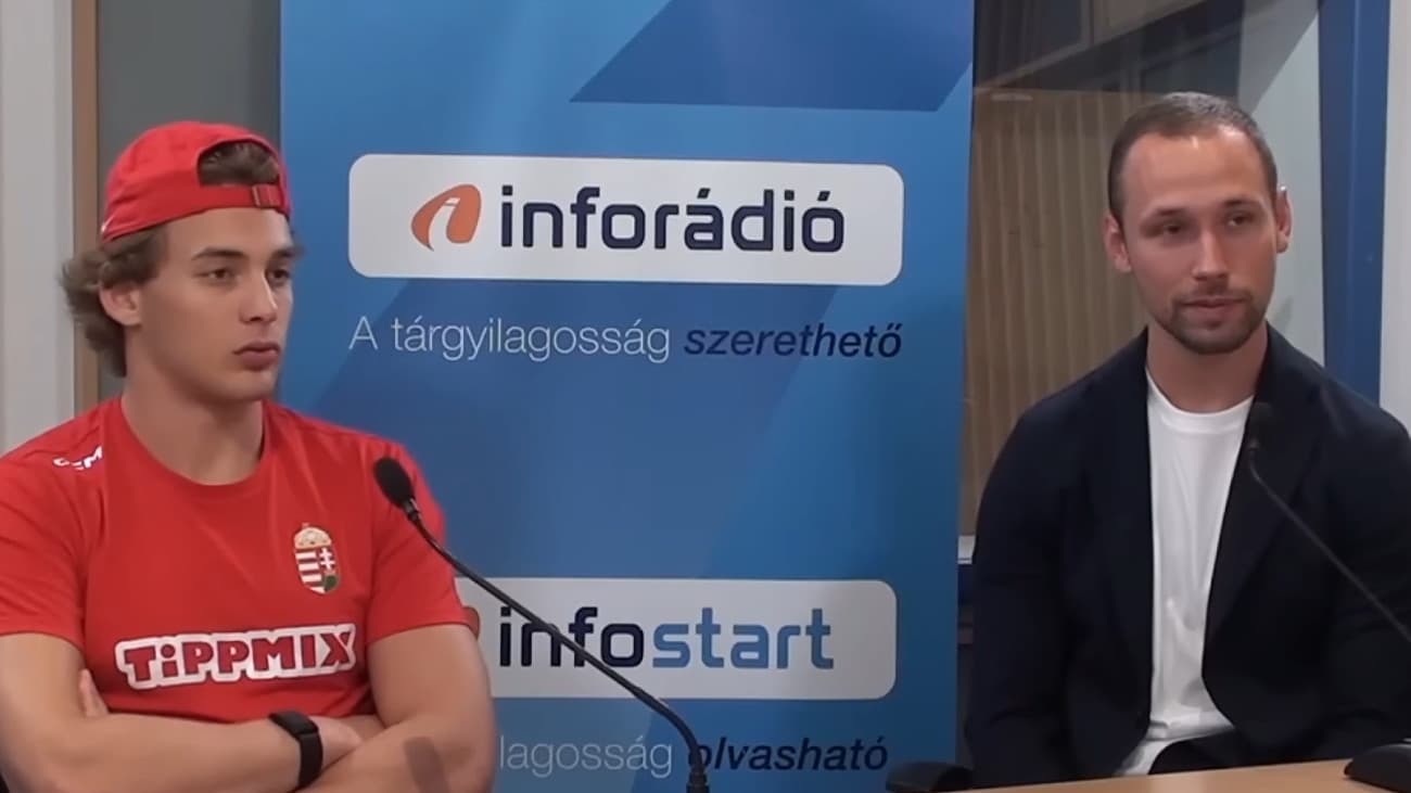 Szongoth Domán az Arénában: engem nem a sztárság érdekel, csak az NHL-ben akarok játszani
