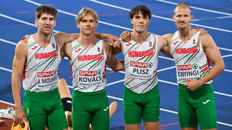 Európa-bajnoki ötödik a férfi 4x400 méteres váltó, Duplantis zsinórban negyedik Eb-aranyát nyerte