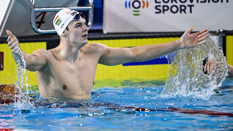 Súlyos milliókat keresett Párizsban a két magyar extraklasszis, Kós Hubert és Milák Kristóf