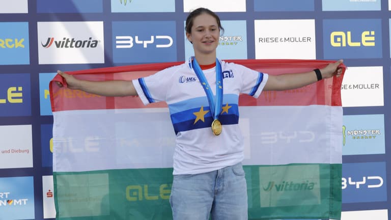 Európa-bajnoki aranyat nyert a BMX-es Molnár Noémi