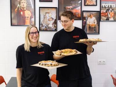 Az olasz futball legendás világbajnoka ihlette a Lehel Csarnok új pizzázóját