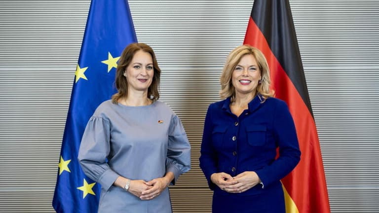 Forsthoffer Ágnes Berlinbe utazott, a Bundestag elnökével tárgyalt