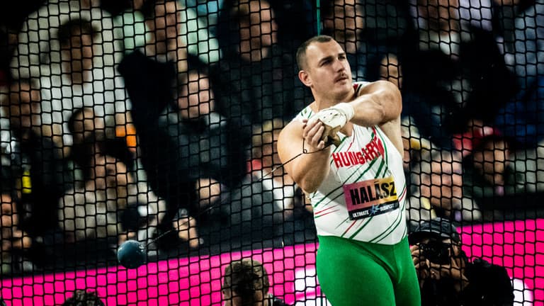 A vb-címvédőnek érvényes kísérlete sem volt, Halász Bence második lett a budapesti atlétikai világdöntőn