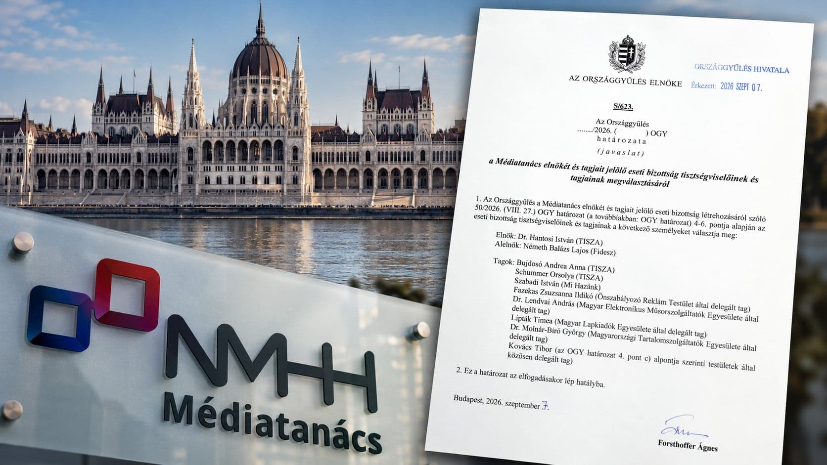 Megválasztotta a parlament a Médiatanács elnökét és tagjait jelölő eseti bizottságot – máris súlyos aggályok övezik a pályázati eljárást