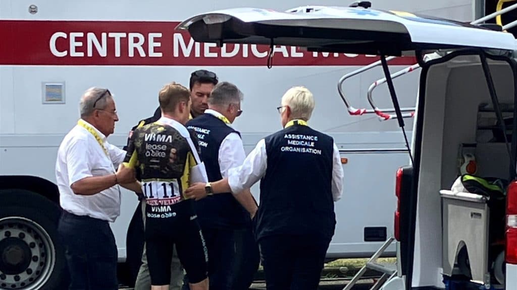 A mentőben ért véget a kétszeres Tour-győztes pocsék napja