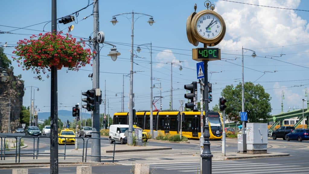 Több melegrekord is megdőlt a fővárosban pénteken
