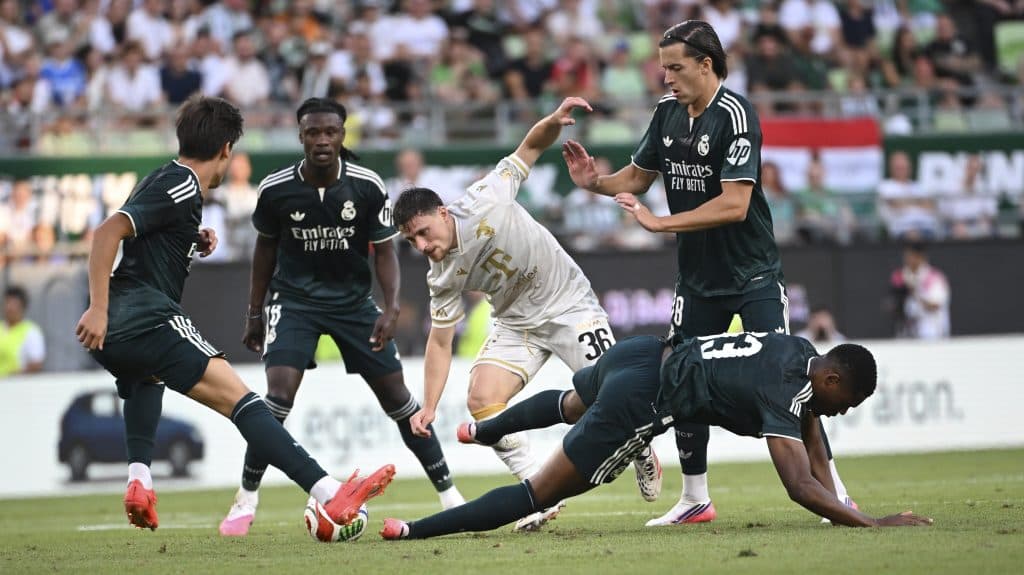 A Real Madrid saját nevelésű játékosai villogtak a Fradi ellen