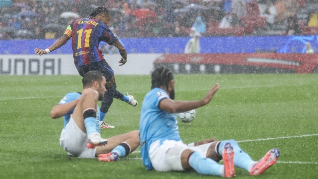 Két védőt is elfektetett, pimasz góllal indította a BL-szezont az Aranylabda-listáról lehagyott Barca-támadó