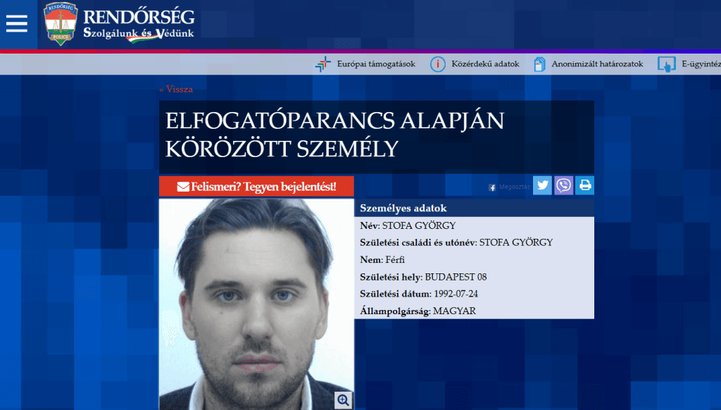 Bezuhant a nemzetközi szinten körözött Stofa György bútorcégének bevétele