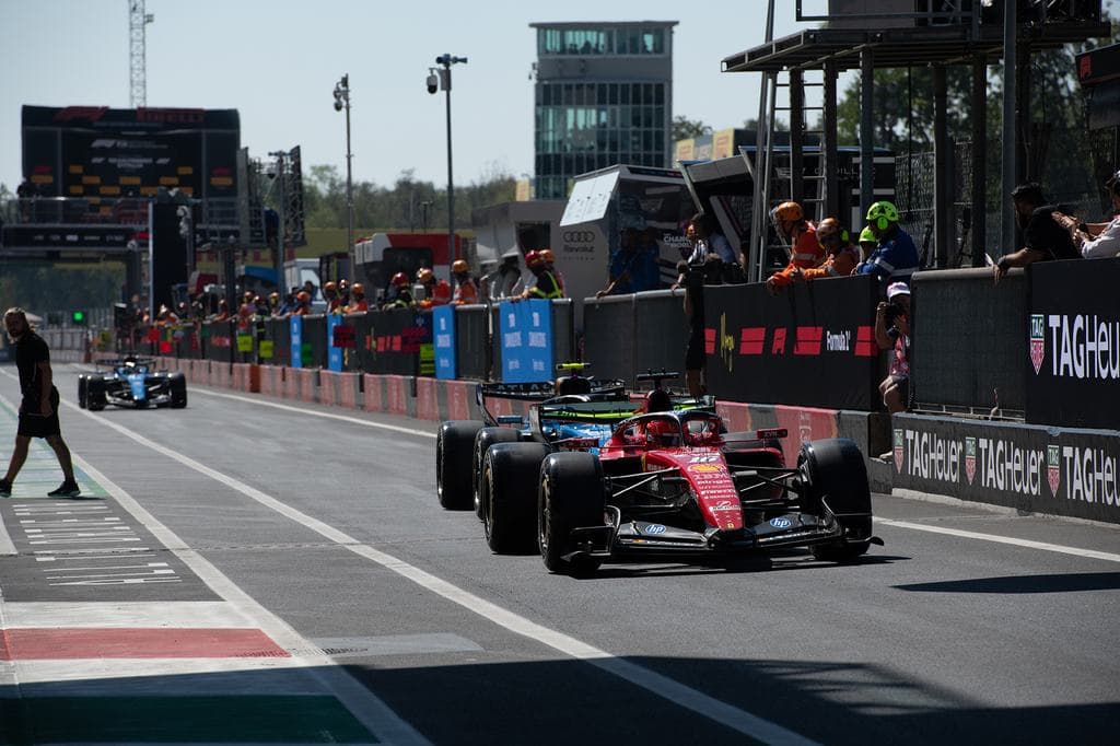 A Ferrari álomkezdése után jött a fordulat Monzában