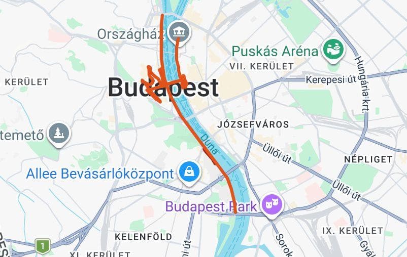 Futás miatt lehet szívás a hétvége Budapesten
