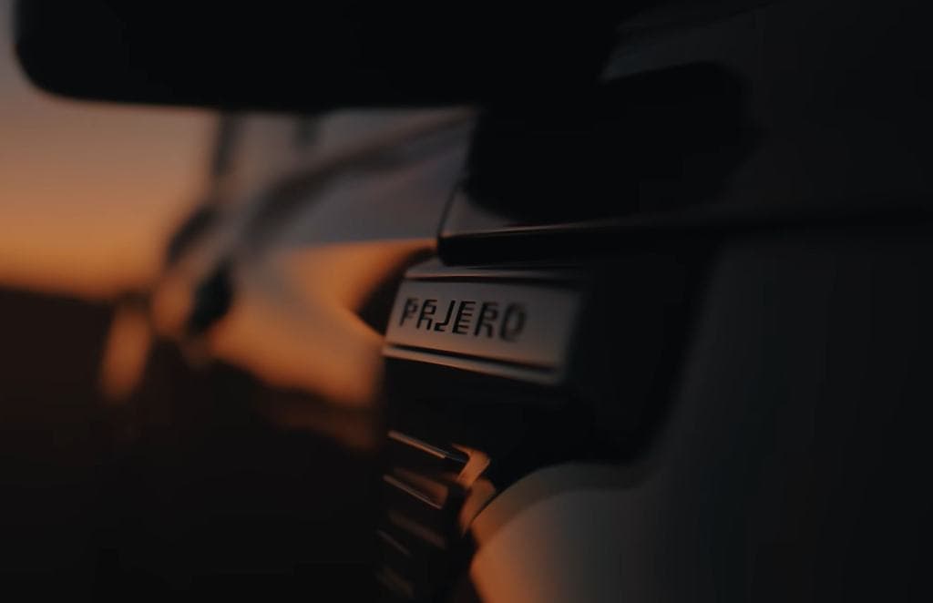 Utolsó előzetest kapott a vadiúj Mitsubishi Pajero