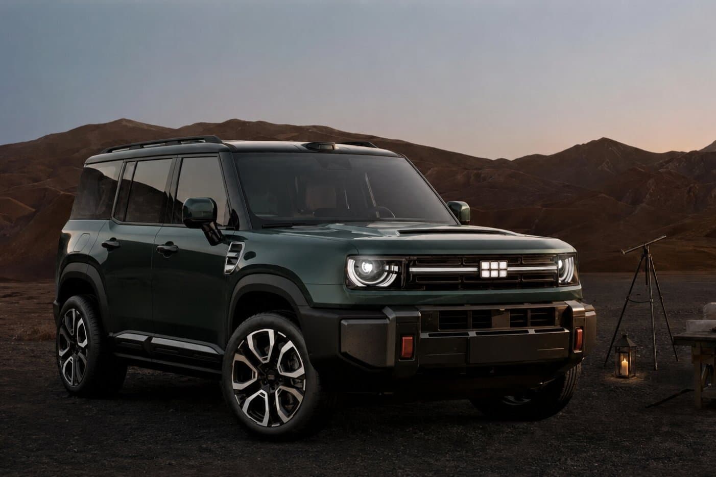 Európai motor hajtja a brutális kínai SUV-ot