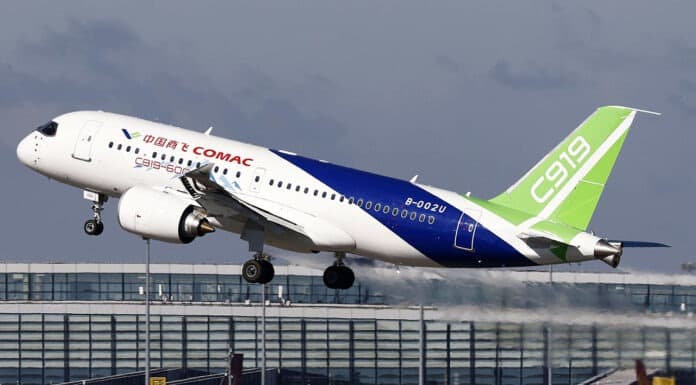 Végrehajtotta első repülését a mini-Comac