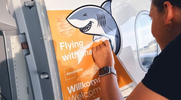 Keskenytörzsű repülőgépen teszteli a cápabőr-bevonatot a Lufthansa Technik