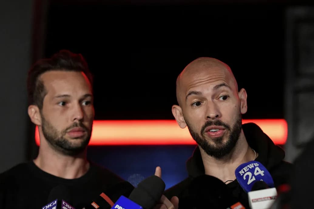 Őrizetbe vették a Tate fivéreket az Egyesült Államokban újabb brit vádemelések után