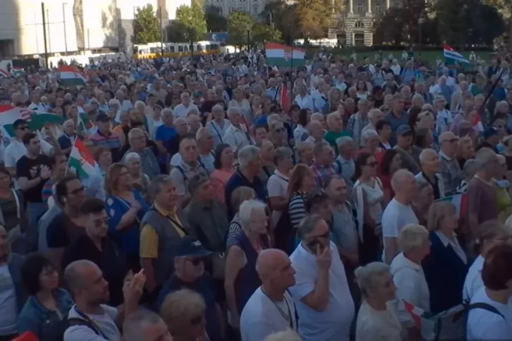 Huth Gergely a Kossuth téren: Eljön a revans ideje, hamarabb, mint gondolnák!