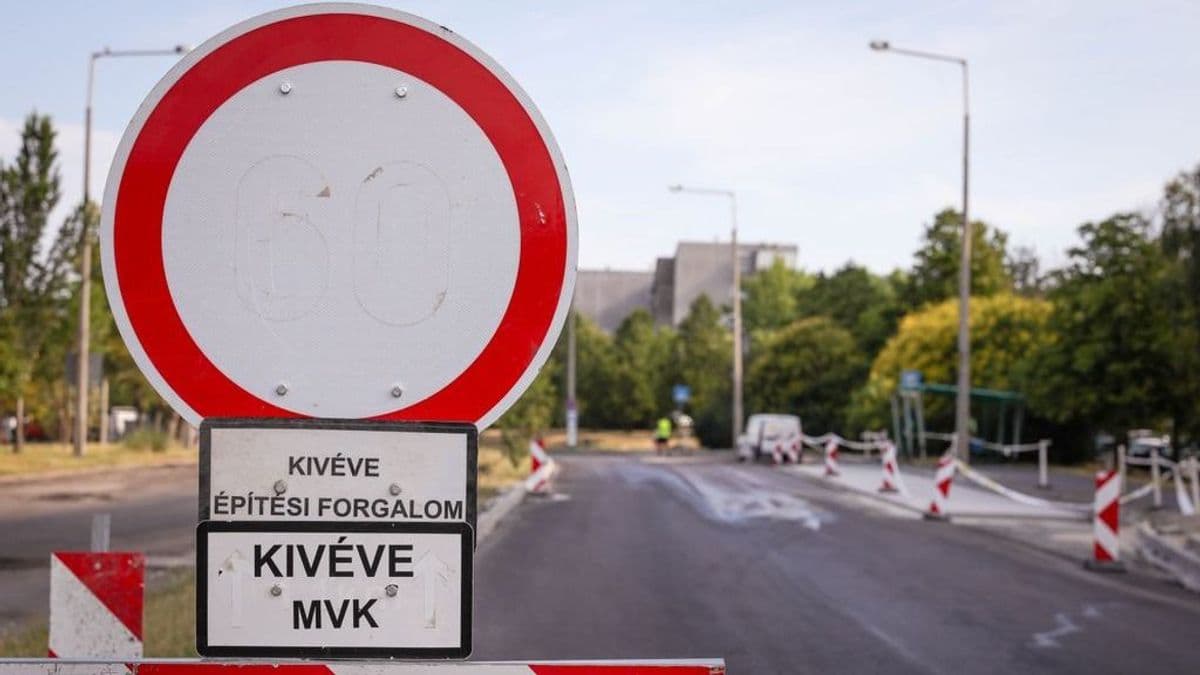 Itt a legjobb hír hétvégére: beengedik az autókat is a lezárt miskolci utcára
