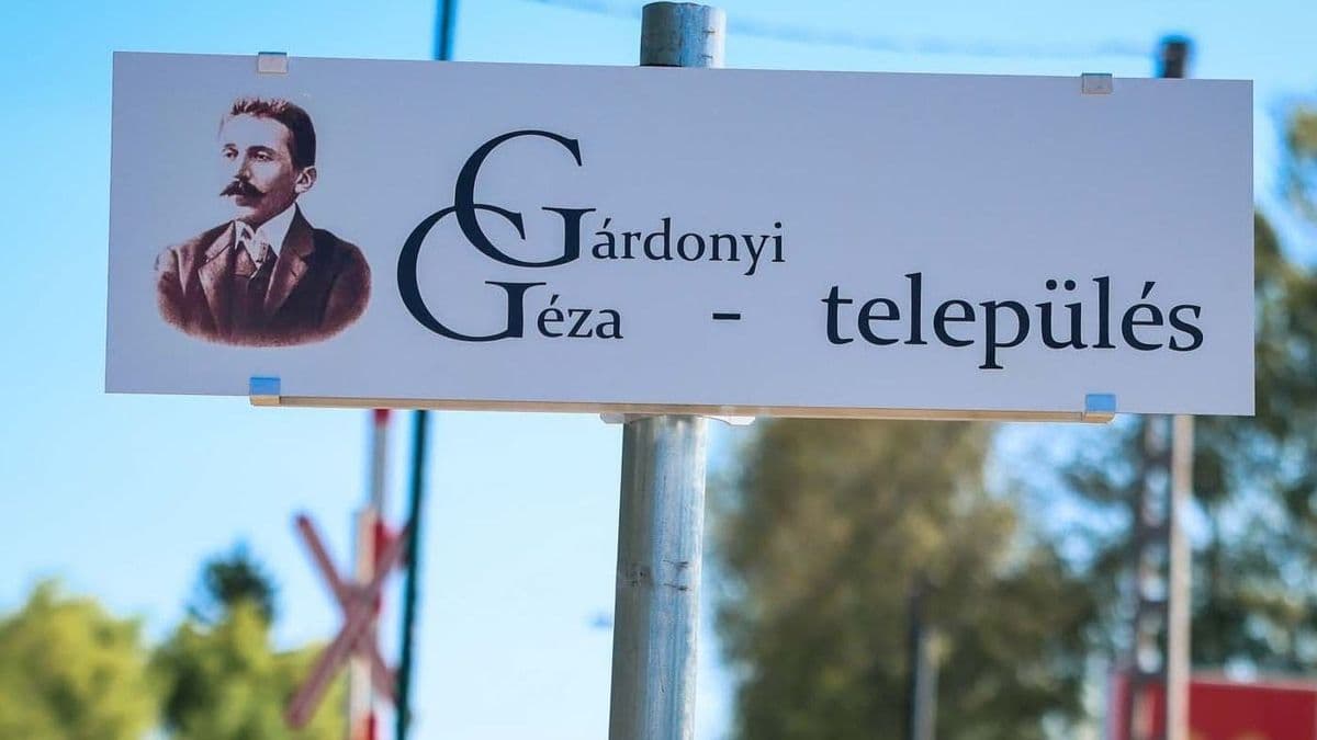 Irodalmi meglepetés Borsodban: Gárdonyi Géza neve kerül egy város határába
