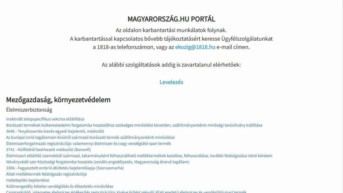 Súlyos biztonsági hibát fedeztek fel, leállt több kormányzati oldal!