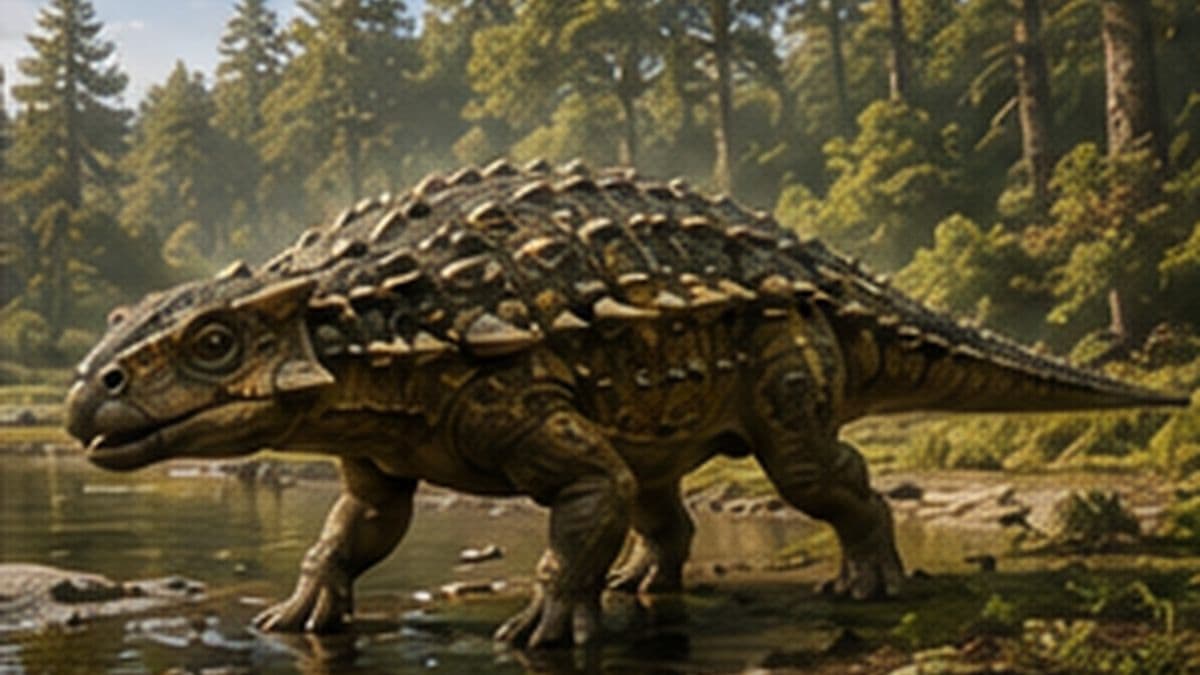 Szenzációs felfedezés: páncélos dinoszaurusz állkapcsát találták meg magyar kutatók