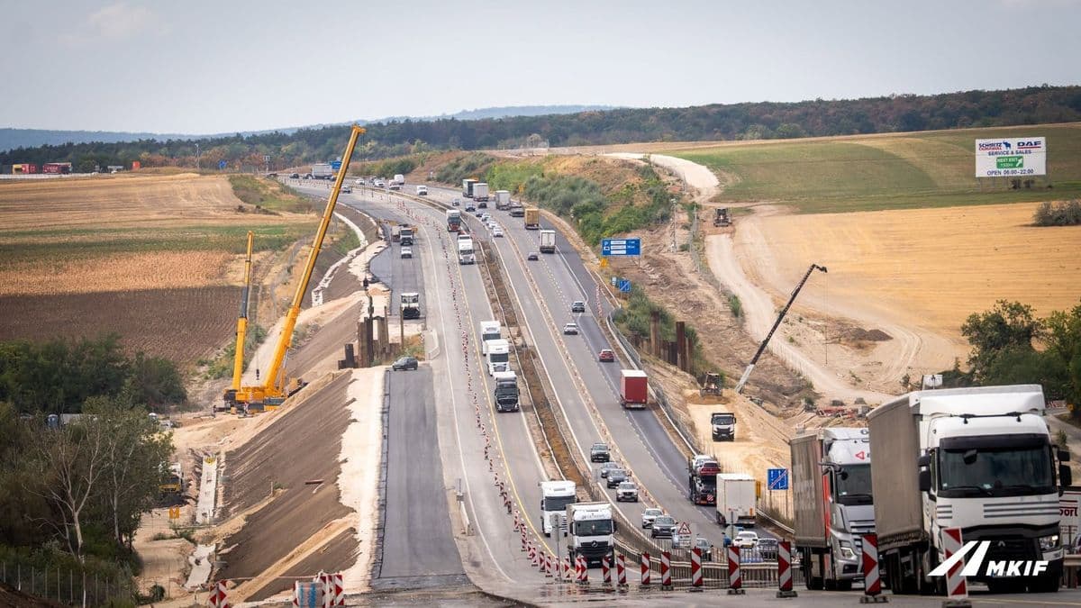 Elképesztő látvány: Így épül az M1-es autópálya bicskei csomópontja! (galéria)