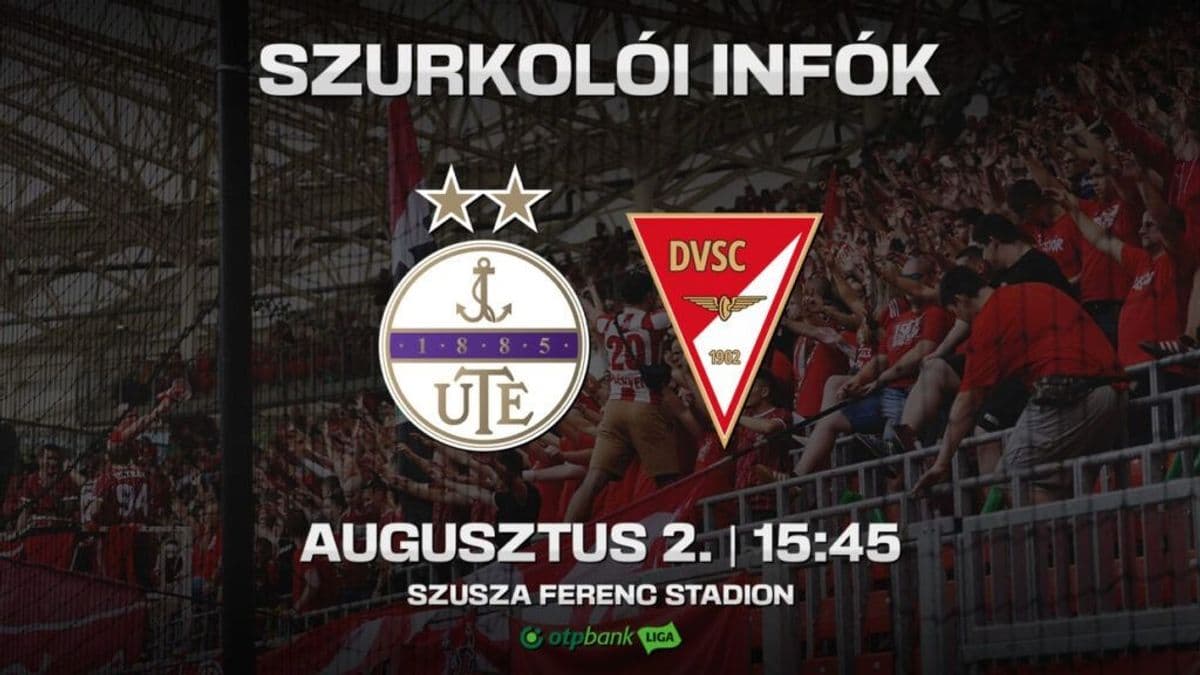 Újpest-DVSC: Ezeket tudnod kell, ha mész a vasárnapi meccsre