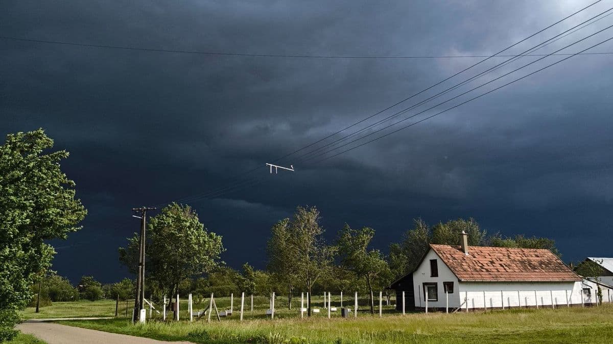 Zápor, zivatar és lehűlés – Ez vár ránk a hétvégén Hajdú-Biharban