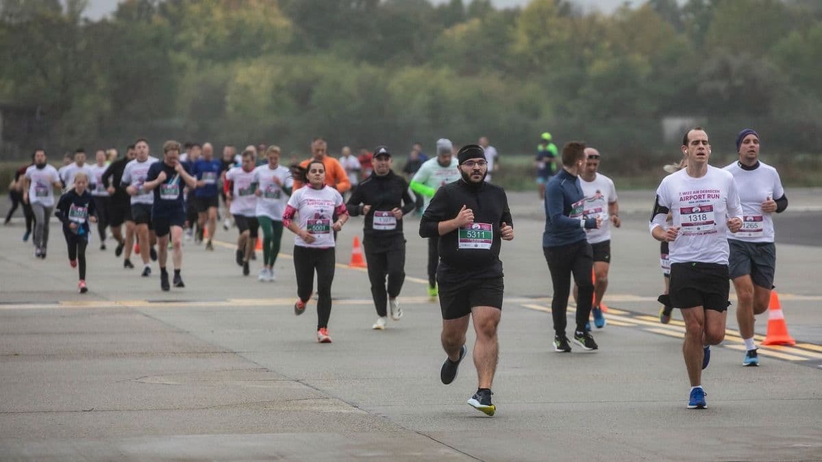 Airport Run: több százan lepték el a reptéri kifutót