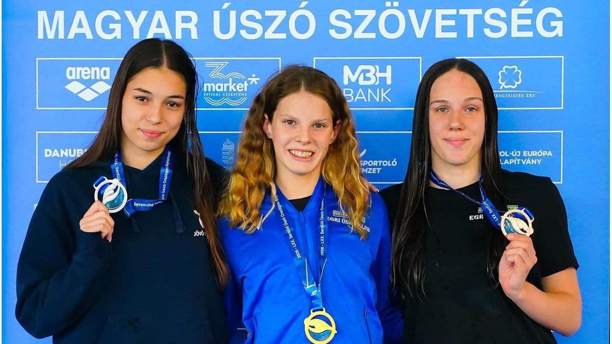 Békafütty-Egri Úszó Klub: 200 vegyesen két érem a serdülő ob nyitányán