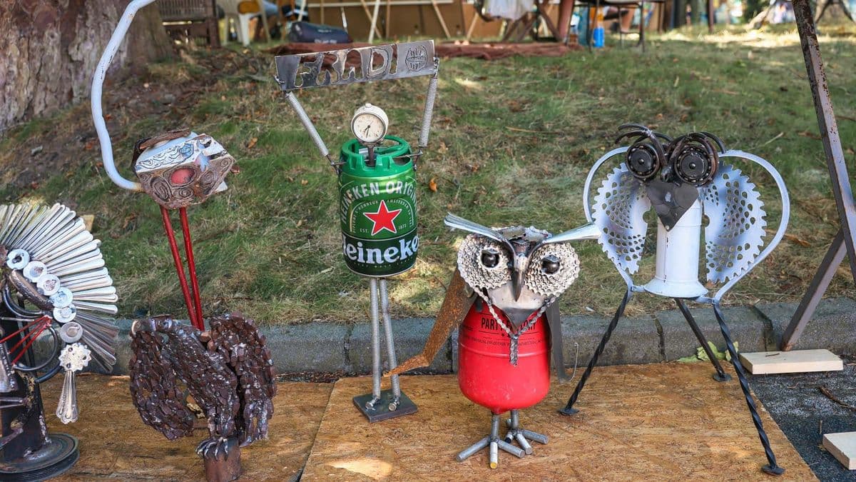 Művészeti piknik az Agria Park kertjében