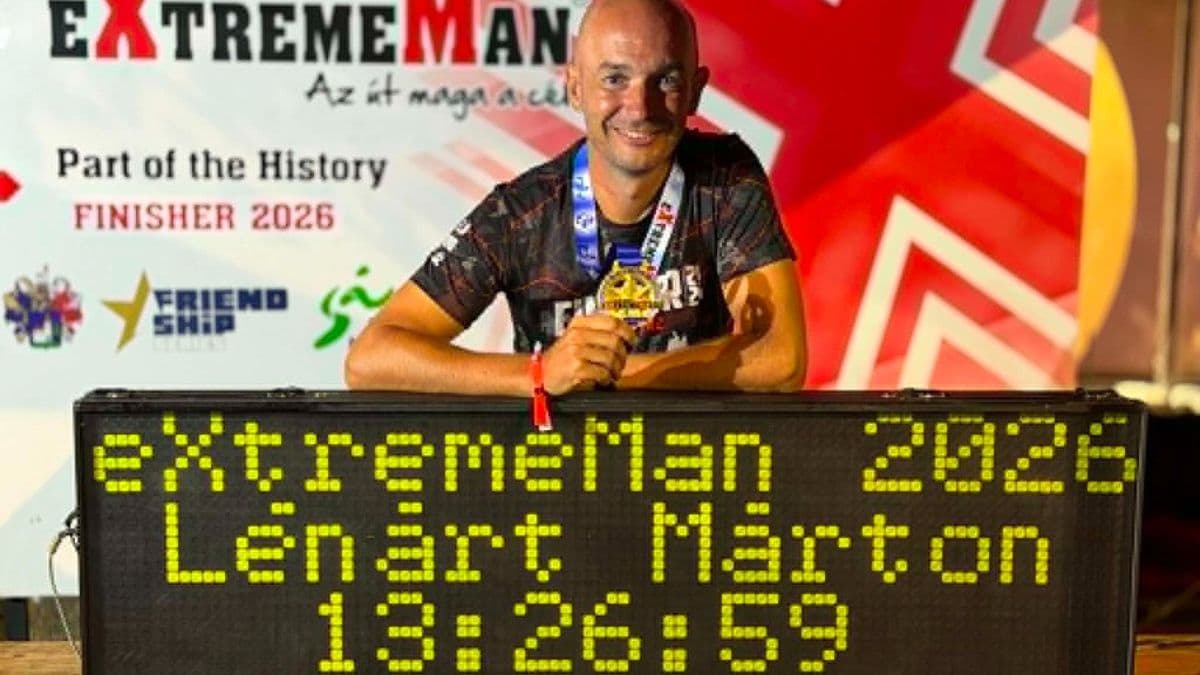 Lénárt Márton nyolcadszor ért célba Nagyatádon: „Egy alkoholmentes sör mindent megoldott”