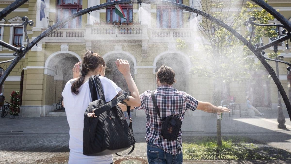 Ez már nem nyár, hanem pokol: ismét 40 fok fölé emelkedett a hőmérséklet