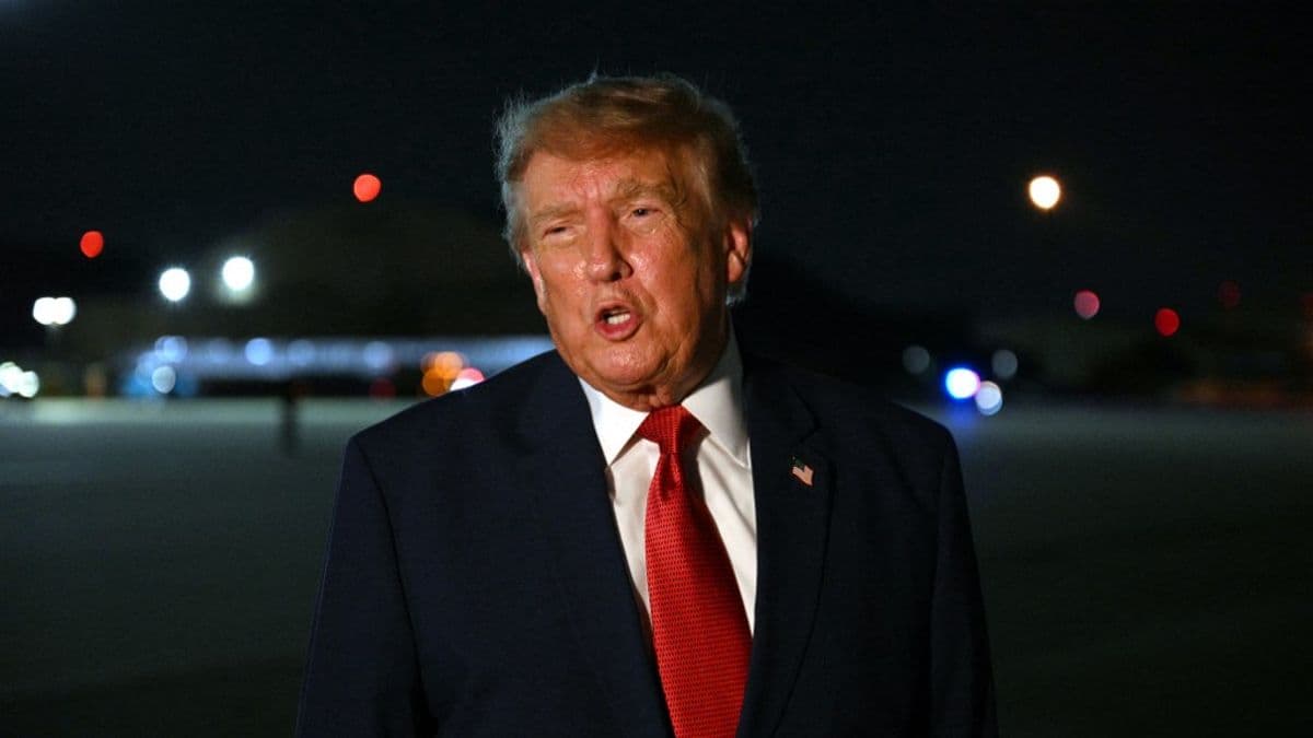 A gép, amelyről senki sem tudta, hogy Trump már nincs rajta