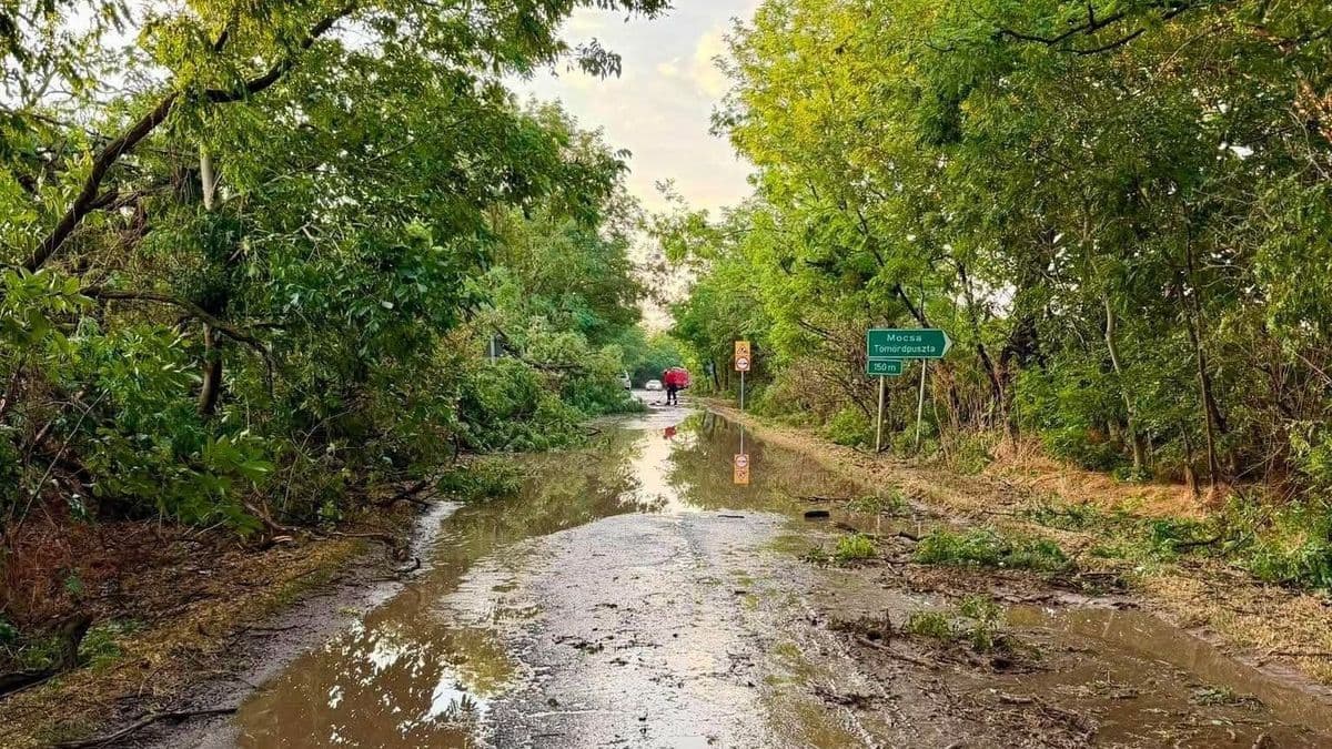 Elnyelte az ítéletidő Mocsát, sorra rongálódtak a házak, megszólalt a polgármester