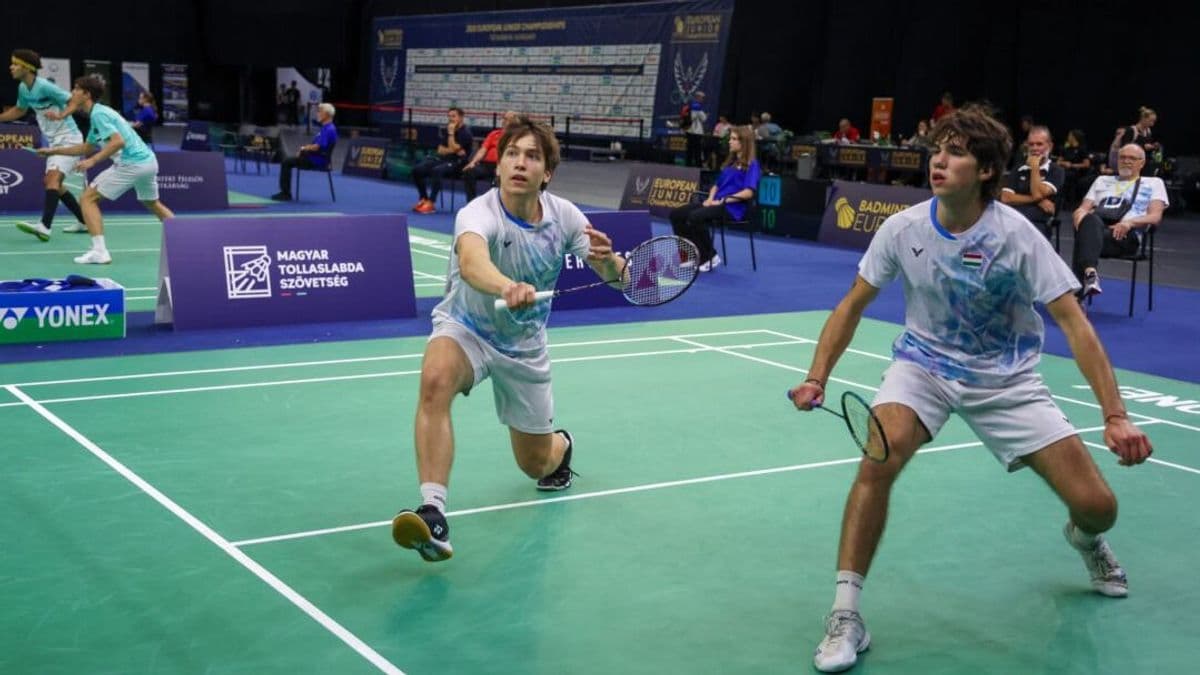 Egyéniben is megkezdődtek a küzdelmek a tatabányai U19-es tollaslabda Eb-n