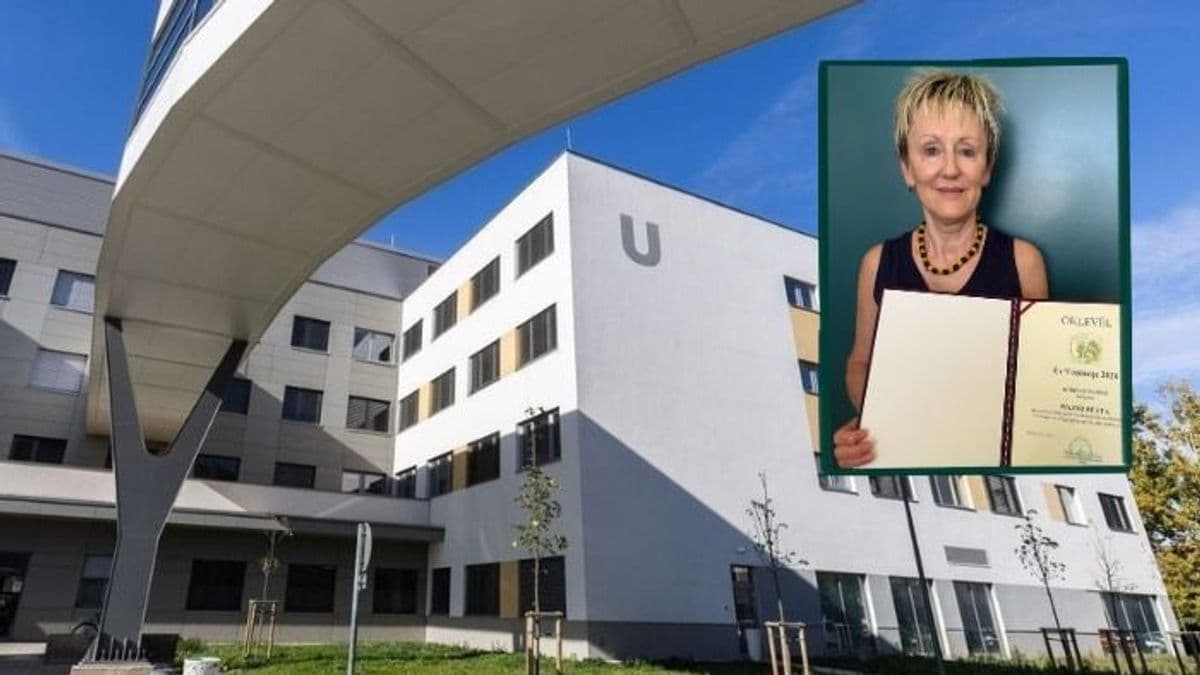 Az Év Védőnője lett Major Beáta, a Szent Borbála Kórház védőnője