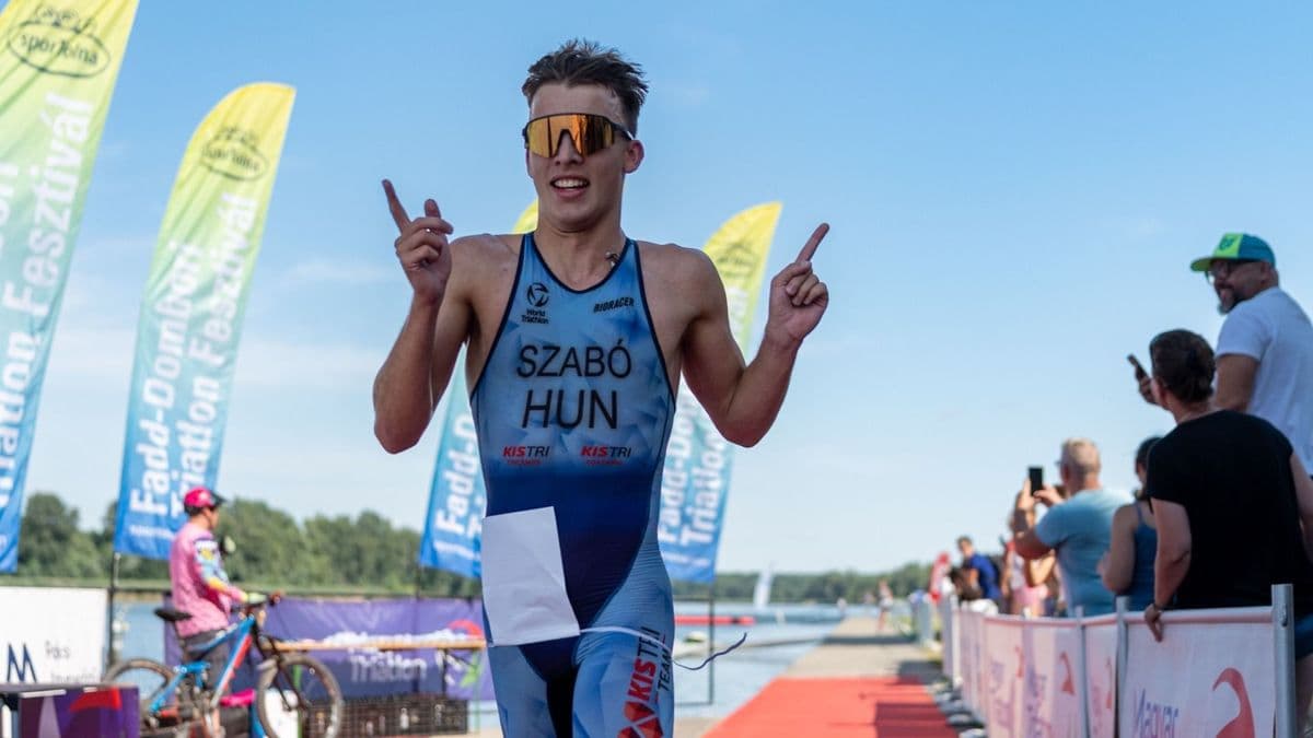 Győri győzelmekkel zárult a 42. Fadd–Dombori Triatlon Fesztivál