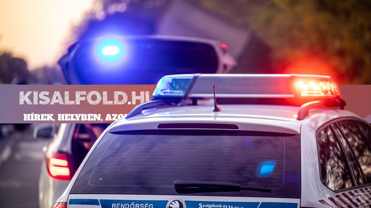 Árokba borult egy autó a 86-oson, Jánossomorjánál