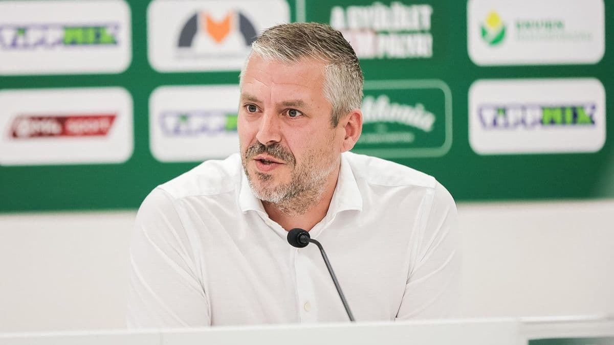 Van Praet: Új sikereket akarunk építeni az ETO-nál, ne a bajnoki győzelem legyen az utolsó