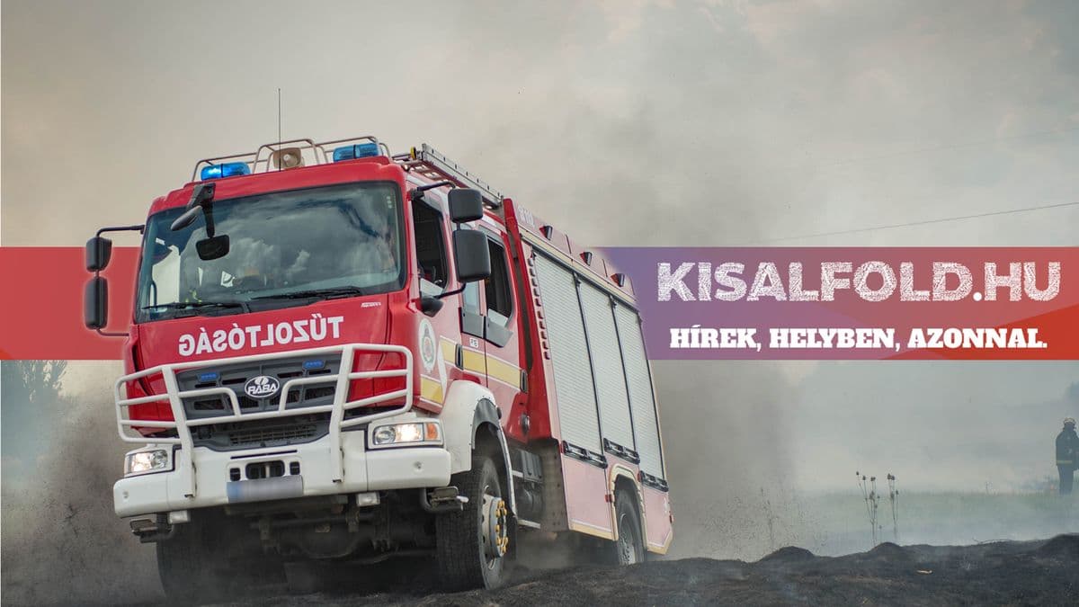 Kazánház égett Győrben