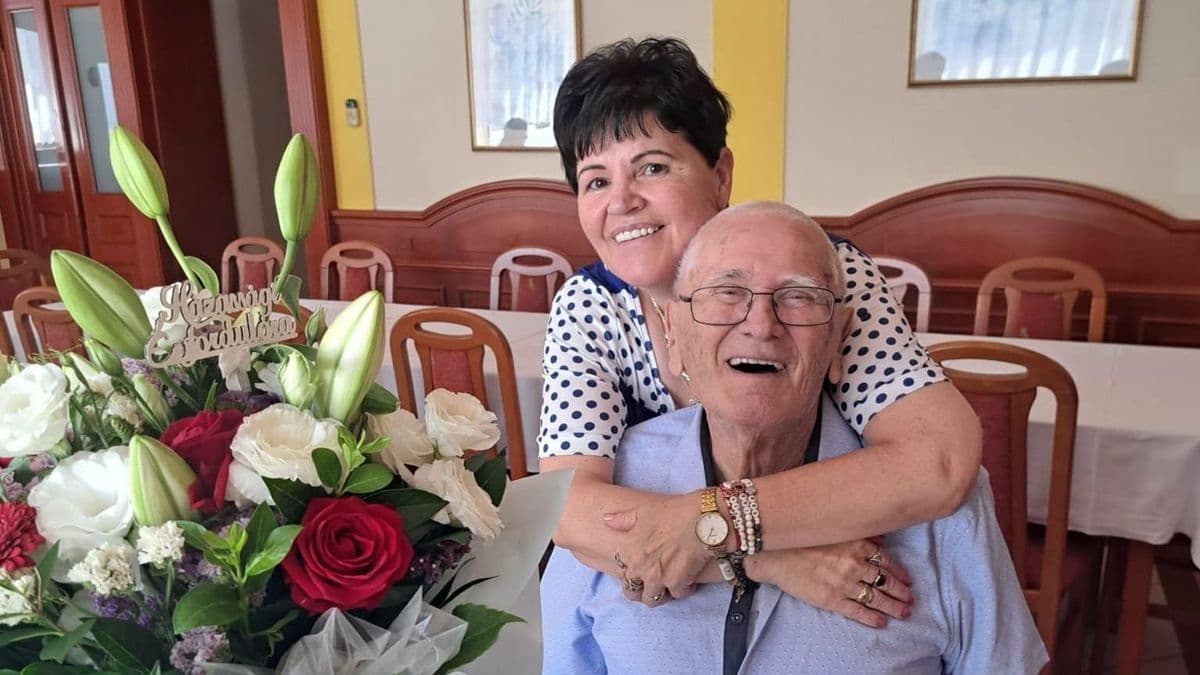 Kettős ünnep Várbalogon: 95 éves Muck Walter és tíz éve boldog házasok Arankával